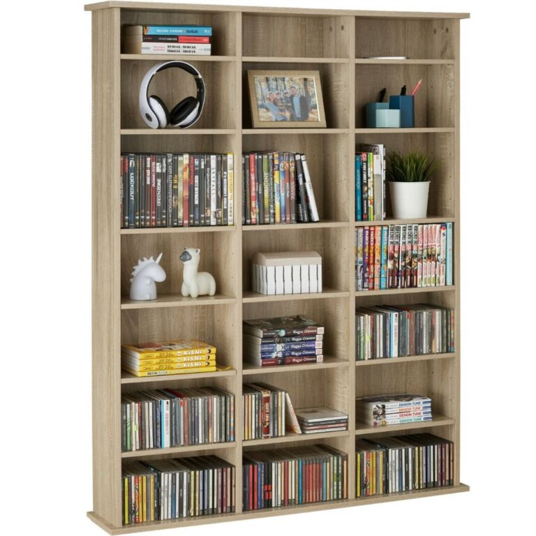 Stylish CD & DVD Racks for Your Media Collection