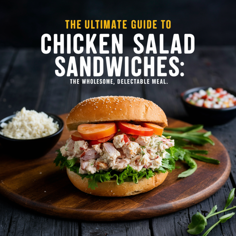 The Ultimate Guide to Chicken Salad Sandwiches: The Wholesome, Delectable Meal