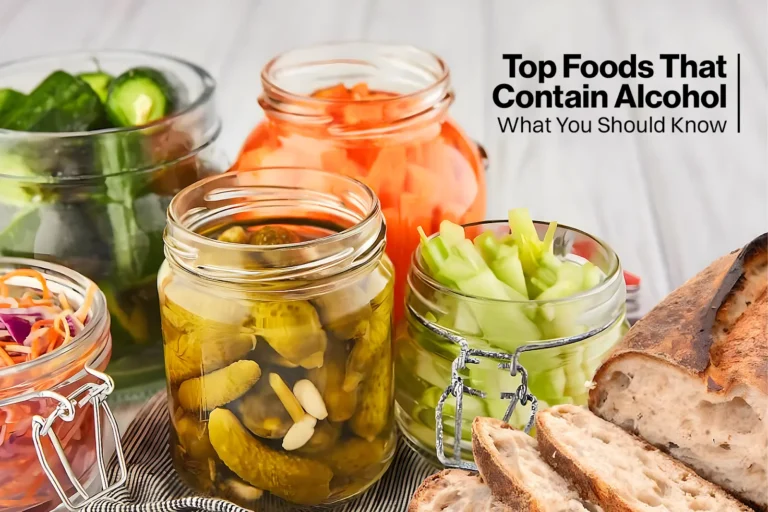 Top Foods That Contain Alcohol What You Should Know