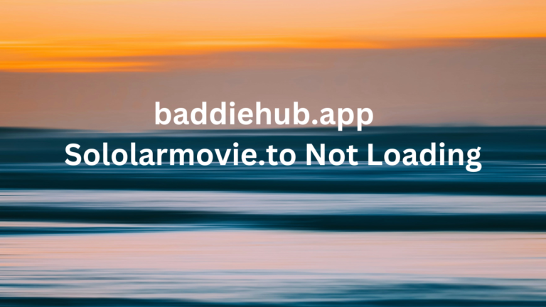 Sololarmovie.to Not Loading