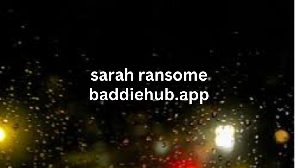 sarah ransome