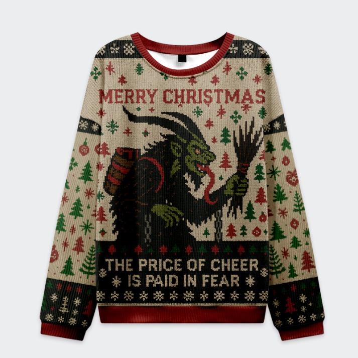 Ugly Christmas Sweater and Japanese Hoodie