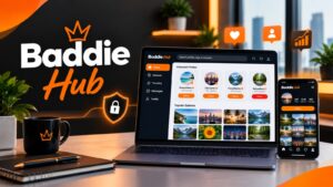 Baddie Hub representing digital identity, online popularity, and modern fashion trends